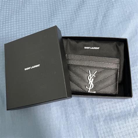 ysl card holder neon|saint laurent card holders.